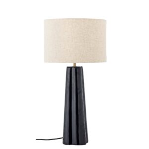 Creative Collection - Cornelie Bordlampe, Blå, Aluminium - Ø30 Ã H61 cm